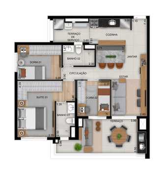 Apartamento 91m²