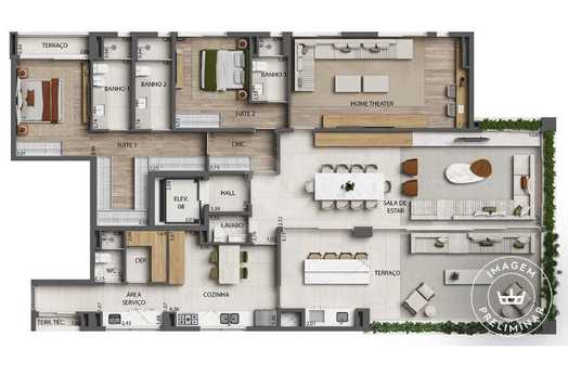 Apartamento 247m²