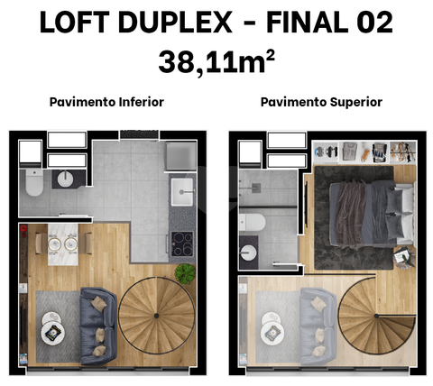 Apartamento 38m²