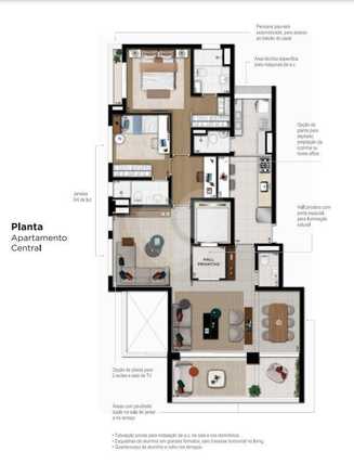 Apartamento 127m²