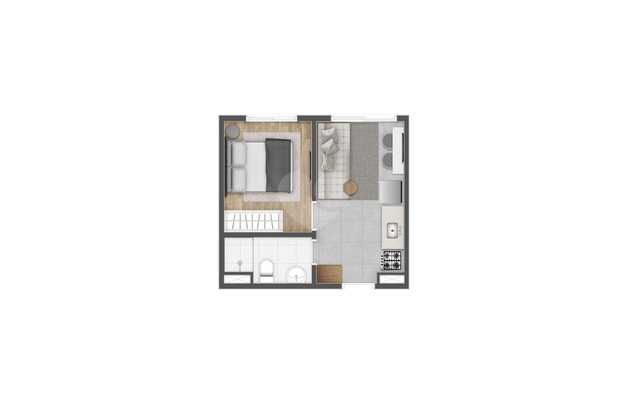 Apartamento 24m²