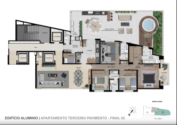 Apartamento 226m²