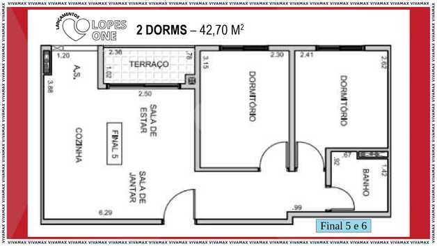 Apartamento 42m²