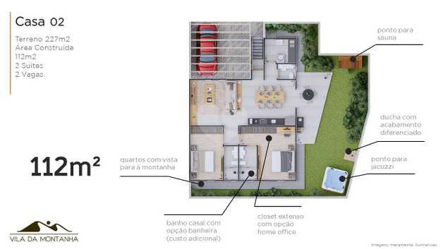 Casa 112m²