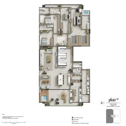 Apartamento 318m²