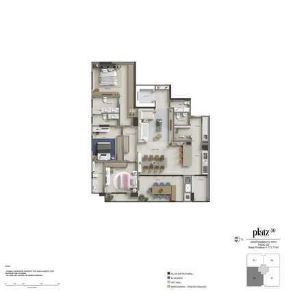 Apartamento 171m²