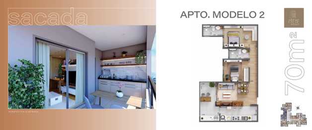 Apartamento 70m²