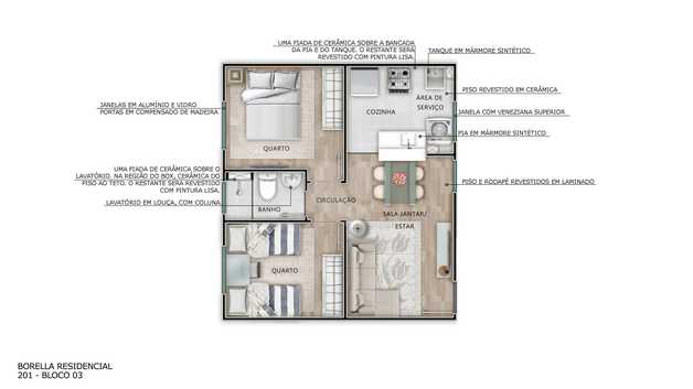 Apartamento 39m²