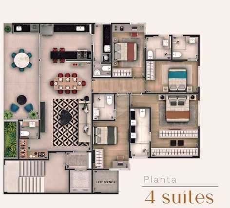 Apartamento 170m²