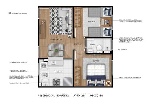 Residencial Borussia - Jardim Country Club, Bauru