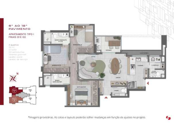 Apartamento 99m²