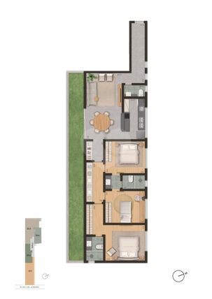 Apartamento 122m²