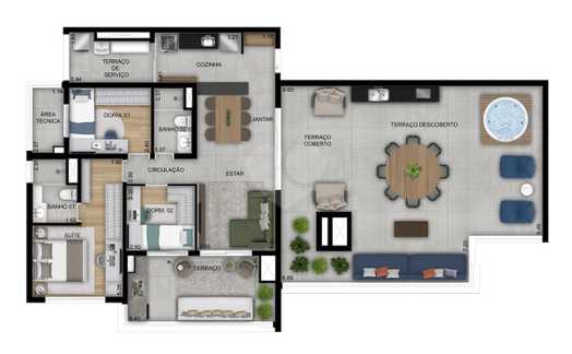 Apartamento 164m²