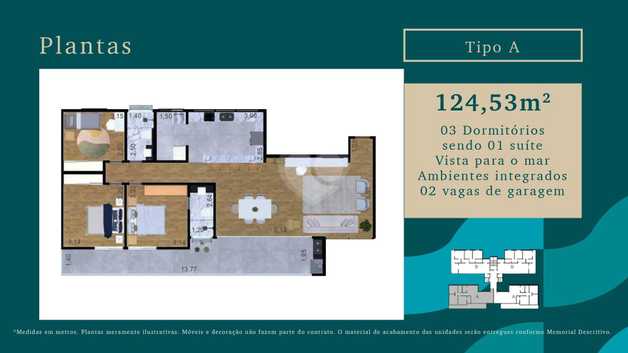 Apartamento 124m²