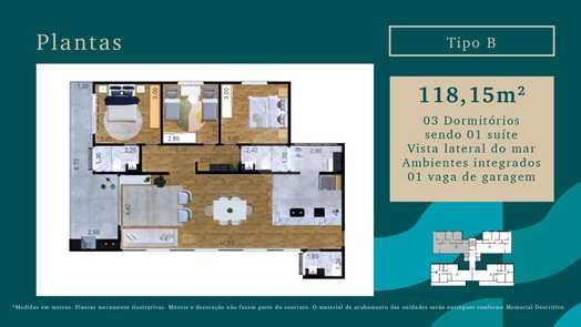 Apartamento 118m²