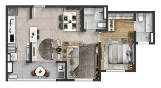 Apartamento 66m²