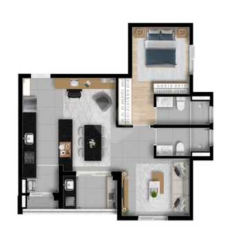 Apartamento 66m²