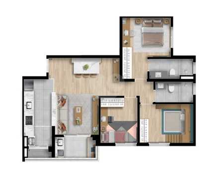 Apartamento 82m²