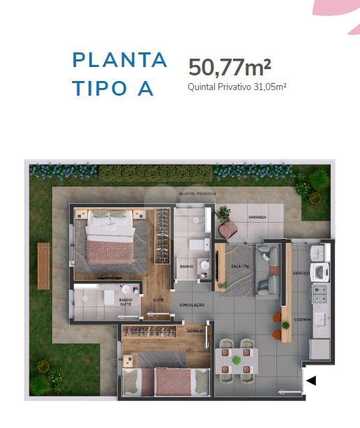 Apartamento 50m²