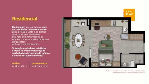 Apartamento 41m²