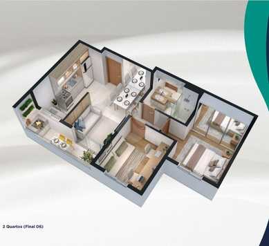 Apartamento 45m²