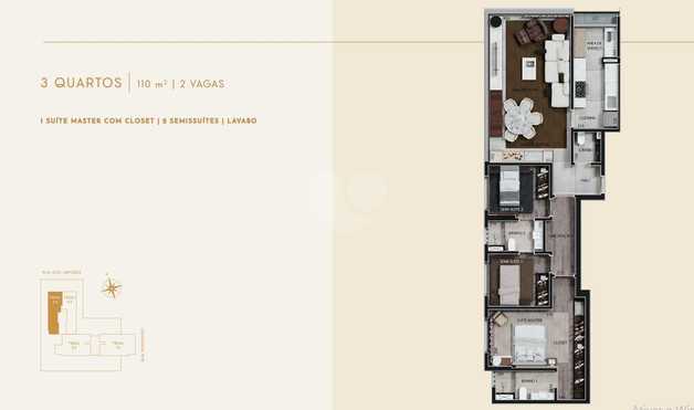 Apartamento 110m²