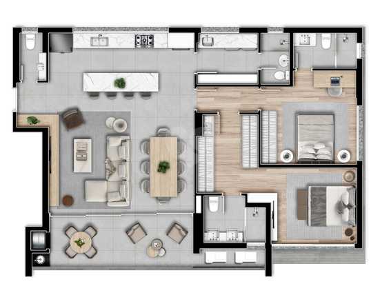 Apartamento 133m²