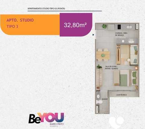 Apartamento 32m²