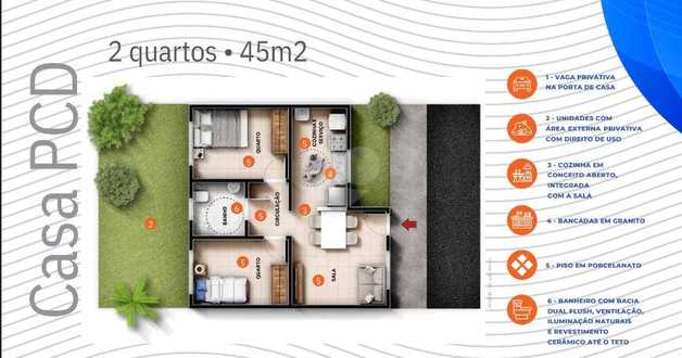 Casa 45m²