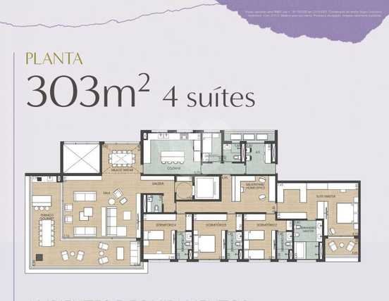 Apartamento 303m²