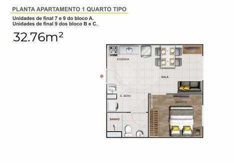 Apartamento 32m²