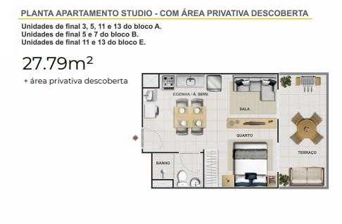 Apartamento 27m²