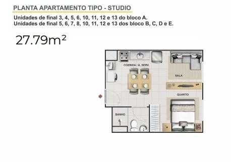 Apartamento 27m²