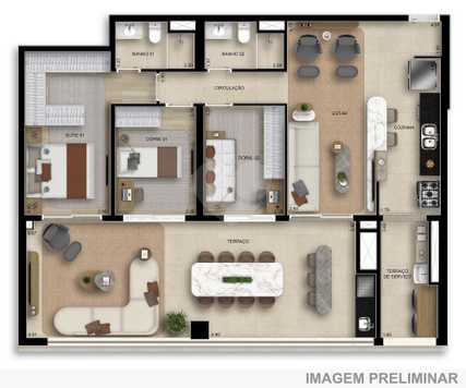 Apartamento 120m²