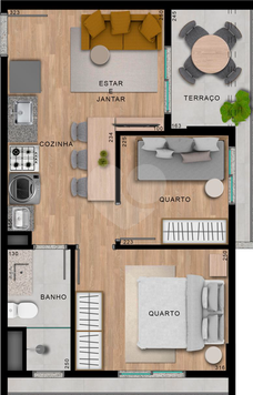 Apartamento 39m²