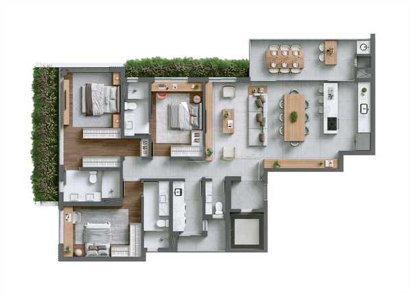 Apartamento 150m²