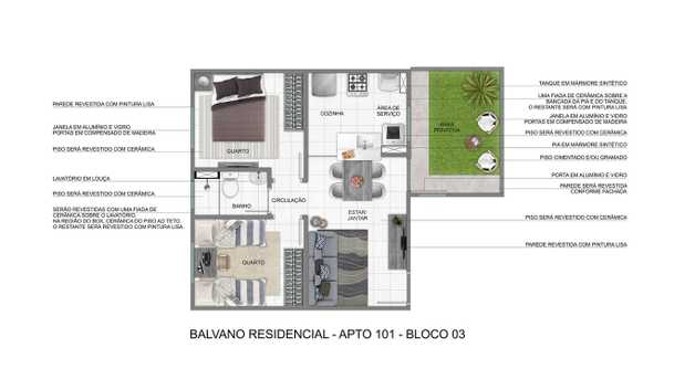 Apartamento 39m²