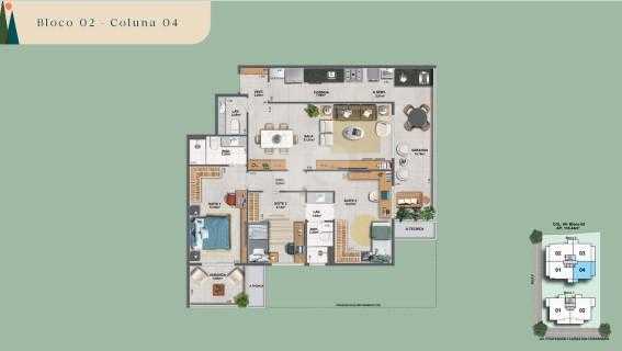 Apartamento 110m²