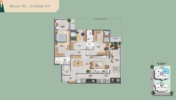 Apartamento 111m²