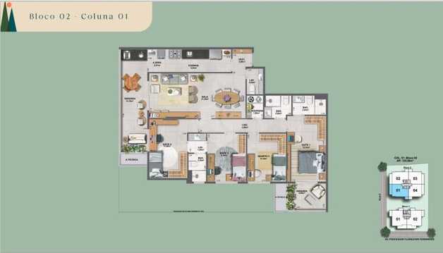 Apartamento 125m²