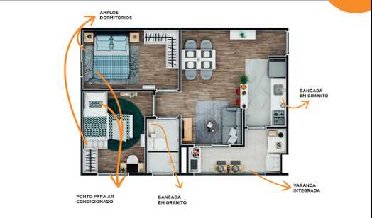 Apartamento 41m²