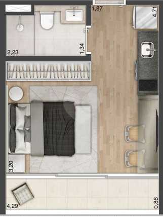 Apartamento 27m²