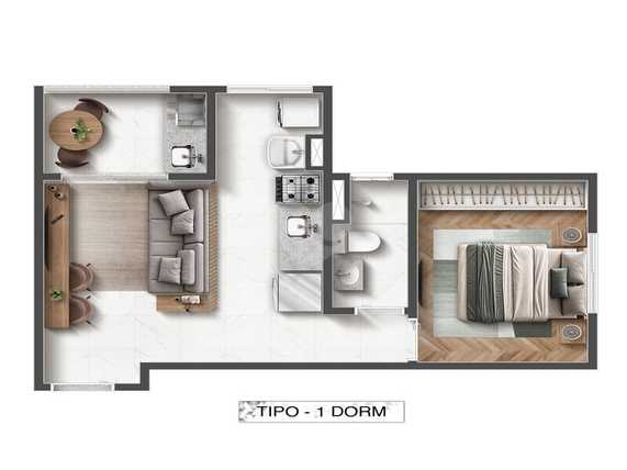 Apartamento 37m²