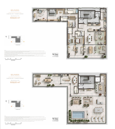 Apartamento 608m²