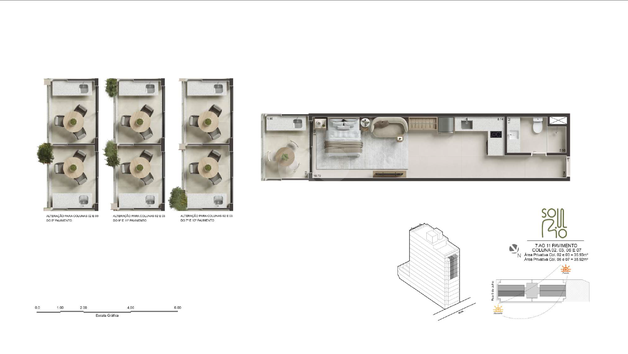 Apartamento 35m²