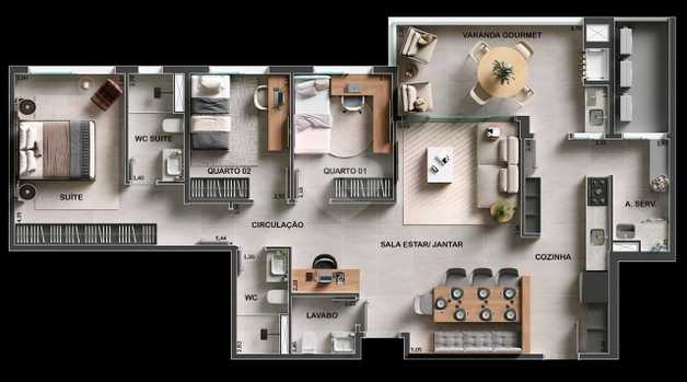 Apartamento 113m²