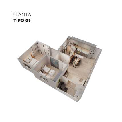 Apartamento 42m²