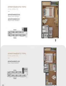 Apartamento 22m²