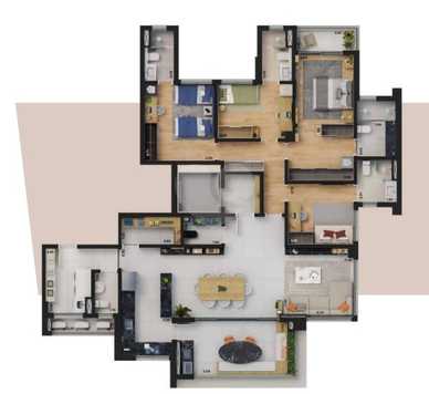 Apartamento 186m²