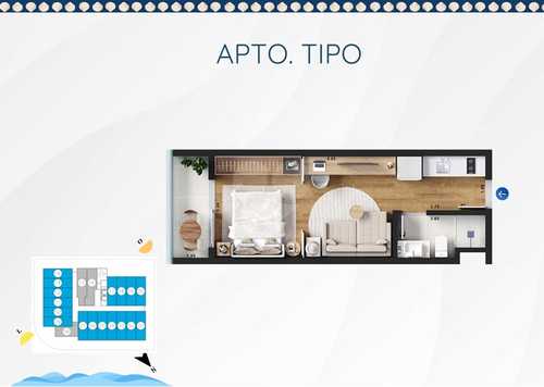 Apartamento 30m²